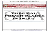 SARATHI BANKING ACADEMYsarathibankingacademy.com/...Thermal_Power_Plants... · Hirakud Power Plant is a coal based captive thermal power plant located near Hirakud in Sambalpur district