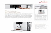 ENA 8 All-round design with touch operation · vourite coffees right at your fingertips, while an algorithm identifies your personal preferences and adapts the start screen automatically.