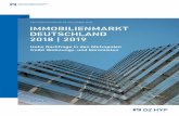 Eine Fachthemenreihe der DZ HYP | Oktober 2018 ...€¦ · 2 Immobilienmarkt Deutschland 2018 | 2019 Sehr geehrte Damen und Herren, als eine der führenden Immobilienbanken in Deutschland