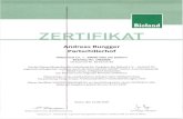 Partschillerhof – Bioprodukte vom Bauernhof in Völs am ... · Mutual Recognition Agreements Das vorliegende Dokument hat nur Gültigkeit, wenn es an die Bescheinigung angehängt