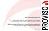 PROVISO-Midtermbericht ICT Information and ... PROVISO-Midtermbericht ICT ¢â‚¬â€œ Information and Communication