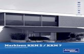 Markisen KKM 5 / KKM 7 - Schenker Storen · 2019. 7. 4. · 7 Geschlossene KKM 5 Markise 3 5 6 7 4 2 1 Kubische Kassettenmarkise KKM 5 Technische Daten Modell: 08-2913 Kubische Kassettenmarkise