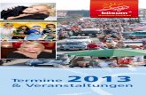 Termine 2013 & Veranstaltungen - Strandpirat Nordsee · 2013. 9. 12. · AUGUST 2013 03.08. TSV Strandfest, ... Anlässlich des Geburtstages des Büsumer Leuchtturms im Jahr 2013