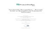 Saccharide recognition : boronic acids as receptors in ... · Especially, I would like to thank Irene Schmilinsky for the atmosphere in our office and for many ... Chapter 2 - Fundamentals