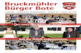 Bruckmühler Bürger Bote€¦ · Bruckmühler Bürger Bote Unabhängig · überparteiliches Marktgemeindeblatt · Jahrgang 28 · Ausgabe Juni 2020 Fotos: Baumann siehe auch S. 32-33