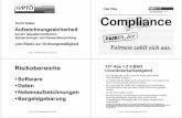Fair Play Compliance - IVPTOE · 2019. 10. 22. · – Spielautomaten-CPU –Fakturierungsprogramm, Branchenlösung E. Huber – IVPTÖ-Informationsabend 30.1.2015 Problem Physik