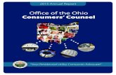 Office of the Ohio Consumers’ Counsel · of affordable, quality utility services with options to control and customize their utility usage.” The focus of the Consumers’ Counsel