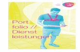 Port folio // Dienst leistungen€¦ · Unterstützung Portfolio 8 Präsentation einer Innovation bei einer Veranstaltung in der Seestadt Aspern 8 Portfolio / Dienstleistungen Das