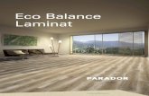 Eco Balance Laminat · Parador bietet ästhetische Bodenkonzepte für jeden Einsatzbereich, die aus hochwertigen und recycling- fähigen Werkstoffen produziert werden. Authentische
