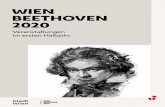 l Wien Beethoven 2020...6 Vor 250 Jahren wurde Ludwig van Beethoven geboren – ein Jahrtausend-Komponist. Ohne ihn wäre unser Wien nicht vorstellbar. Neben Mozart und Haydn prägte