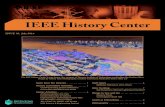 IEEE History Center 2020. 9. 4.¢  IEEE History Center STATIC FROM THE DIRECTOR 2 NEWSLETTER SUBMISSION