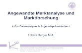 Angewandte Marktanalyse und Marktforschung ¶konomie/marktforsch¢  Angewandte Marktanalyse und Marktforschung