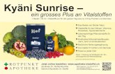Kyäni Sunrises9a946f9da5d21237.jimcontent.com/.../name/Kyani.pdf · 1 Beutel = 30 ml = Vitalstoffe pur für den ganzen Tag (aus ca. 2,5 kg Früchten und Gemüse) Kyäni Sunrise –