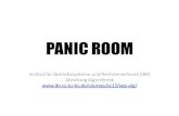 PANIC ROOM - TU Braunschweig · 2013. 2. 1. · Panic Room Kontexterkennung • Intelligente Objekte • Sensorik (RFID, Accelerometer, Buttons, …) • Embedded (Arduino, iSense,