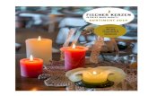 SORTIMENT 2019 - Fischer Kerzen AG · 27 Bilderkerzen: Motivkerzen 29 Teelichtersortiment: Teelichter, Maxilichter, farbige Tee- und Maxilichter in transparenter Hülle 31 Weihnachtsartikel: