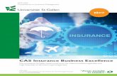 CAS Insurance Business Excellence€¦ · werden konkrete Herausforderungen in den einzelnen Geschäftsbereichen und –prozessen vertieft. Die beiden Kernmodule entsprechen dem bewährten
