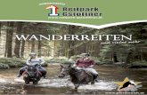 WANDERREITEN - Reitpark Gstöttner · Eine der schönsten und naturbelassensten Landstri-che Österreichs ist die Hochebene zwischen dem Mühl,- und dem Waldviertel. Von Gästen erhielt