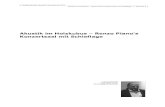 Akustik im Holzkubus Renzo Piano's Konzertsaal mit Schieflage · 2014. 9. 23. · Akustik im Holzkubus – Renzo Piano's Konzertsaal mit Schieflage | J. Reinhold 3 1. Einleitung Bei