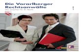 Die Vorarlberger Rechtsanwältecdn1.vol.at/2006/06/Rechtsanwaelte2006.pdf · 2011. 10. 4. · „Selbsthilfe“ den Urlaub retten. Die zusätzlichen Kosten – etwa für ein an-deres