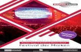 Daytime Stage & Verleihung Marken-Award Festival der Marken - Deutscher Marketing … · 2017. 2. 6. · Deutscher Marketing Verband e.V. (DMV) • Warum sich Marken heute immer wieder
