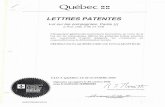 LETTRES PATENTES - Fédération Québécoise de Dynamophilie · LETTRES PATENTES Loi sur /es compagnies, Partie III (L.R.Q., chap. C-38, art. 218) L1nspecteur generaldesinstitutions