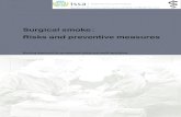 Surgical smoke Risks and preventive measuresprevencion.umh.es/files/2012/04/2-surgical_smoke.pdf · 6 2 Composition and effects of surgical smoke According to operators, smoke generated