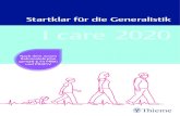 Startklar für die Generalistik I care 2020 · I care – leichter lehren! I care übersetzt die Inhalte der geforderten 5 Kompetenzbereiche und 11 curricularen Einheiten optimal