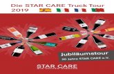 Die STAR CARE Truck Tour 2019Die STAR CARE Truck Tour 2019 Juni 2019. Auch heute noch ist die Truck Tour das Herz unseres Vereins. Wieder starten drei LKWs in Richtung Spanien. Unverändert