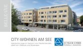 Junker Expose Friedrichshafen Friedrichstrasse v5 · voranzutreiben wurde ein Plan ausgearbeitet – das erste Stadtentwicklungskonzept. Parallel zum Bodenseeufer entstand eine neue