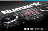 Numark NPG 2014 MESSE DE...• Serato® DJ Intro Software im Lieferumfang enthalten* 4-KANAL DJ coNtroLLer mIt AUDIo I/o • Berührungsempfindliche Dual-Zone Wheels • 16 hintergrundbeleuchtete,