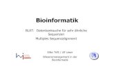 Bioinformatik - hu-berlin.de · Silke Trißl: Bioinformatik für Biophysiker, Sommersemester 2009 7 Reale PAM Matrizen • Vorgehen von Dayhoff et al. – Paare eng verwandter Sequenzen