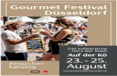 23. - 25. August · 2020. 3. 24. · Besucher-katalog Gourmet Festival Düsseldorf Das kulinarische Herz der Stadt 23. - 25. August Auf der Kö Gastland Kanada: