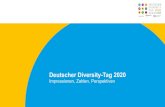 Impressionen, Zahlen, Perspektiven · 2020. 8. 27. · Landau Media für den Zeitraum 1/1/20 bis 7/20. Bild: Shutterstock. 6. Charta der Vielfalt e.V. | Deutscher Diversity-Tag 2020