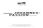JOHANNES- PASSION - Elbphilharmonie · Johannes-Passion BWV 245 (1724) ca. 120 Min. Pause nach dem ersten Teil Abbildung zeigt Sonderausstattungen. BMW 7er DER ANSPRUCH VON MORGEN