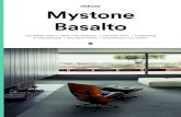 Mystone Basalto - marazzi.it · Disponible en 5 formats rectifiés en finition naturelle - du nouveau 90x180 au 30x60 - et en 4 tonalités ... BATTISCOPA BT 7x60 (4) 7x90 (4) Imballi