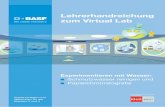Lehrerhandreichung zum Virtual Lab - BASF · 2018. 10. 4. · Auflage 2015 Das Werk und seine Teile sind urheberrechtlich geschützt. ... Materialien: ein Schwamm (beschmutzt mit