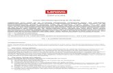 Lenovo Dienstleistungsvertrag für PC-Geräte€¦ · Lenovo-Vertragshändler, wenn Sie die Dienstleistung bei einem Vertragshändler erworben haben. Bitte befolgen Sie die Verfahren