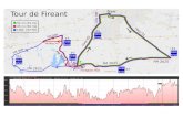 Tour de Fireant Starttourdefireant.com/maps/FA_2018_routes.pdf · Tour de Fireant 30 mi (33 mi) 45 mi (50 mi) 100k (57 mi) 400 ft 350 ft 241 ft Graph. ran. Avg. Max Elevation: 241.336.465