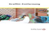 Graffiti-Entfernung - Malermeister Krippl · 2017. 2. 3. · Graffiti, sondern auch die Fassadenfarbe/Lack angelöst wird, muss die betroffene Stelle ggf. nachgestrichen/ lackiert