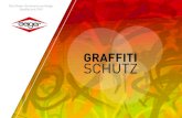 GRAFFITI SCHUTZ - Geiger-Chemie GmbH · Entfernung von Farbschmierereien und ungewollten Graffiti-Bemalungen. Biologisch abbaubar Kurze Einwirkzeit Nur noch ein Produkt für alle