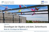 Jürgen Roth Grundlagen der Algebra und elem. Zahlentheorie...Kapitel 2: Strukturen geometrischer Symmetrien • 2. 8. Deckabbildungen und Symmetrie. Bemerkungen. Die Identität 𝑖𝑖𝑖𝑖ist