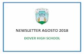 Newsletter agosto 2018 - DoverEsto puede ser mediante “lindos” mensajes o dibujos, prestándoles extra- atención y haciéndolo sentir extra-ordinario. Los alumnos esperan ansiosos