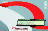 QD111.QD112.za1-16n · Schreiben einer CV8=1 kopiert Mode und Adresse vom Funktionsanschluss 1 auf alle anderen Funktionsanschlüsse. 15 0 Decodersperre Vergleichswert 16 0 Decodersperre