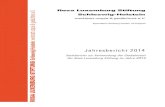 Jahresbericht 2014 - Rosa Luxemburg Foundation ... Rosa Luxemburg Stiftung Schleswig-Holstein werkstatt