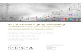 SECA Private Equity Workshop - Bratschi...Gericke, D. & Isler, V. (2013). Private Equity III. Private Equity‐Fonds und – Gesellschaften. Regulierte und unregulierte Rechtsformen.