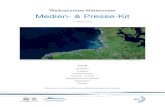 Weltnaturerbe Wattenmeer Medien- & Presse-Kit · Der deutsche Teil des Weltnaturerbes Wattenmeer umfasst die Nationalparke Schleswig-Holsteinisches Wattenmeer, Hamburgisches Wattenmeer