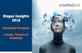 Stages Insights 2018 - Stages | Method Park · PLM & ALM Analytics AUTOSAR Safety & Security. Kosten Umfang Qualität Häufige Releases, Zeit Automatisierte Prüfungen Prozessvarianten
