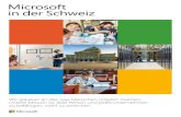 Microsoft in der Schweiz€¦ · Schweiz arbeiten bei Unternehmen, die unter anderem für Microsoft- Produkte Beratungen durchführen und diese einführen. 1200 Auf LinkedIn tauschen