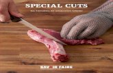 SPECIAL CUTS - Proviande · Prime rib cover Rind Rib Eye Cap Steak 13. Schritt 1 Kuh Hohrückenfilet auslösen und zuschneiden Ausgangsstück Kuh Hohrücken ohne Bein pro Tier verfügbar