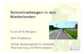 Schnellradwegen in den Niederlanden - Stachowitz · Vermarktung Schnellradwegen –! Fragen / Diskussion . Radspolitik und Verkehrssicherheit ... Schnelle Radwegen –! Nationale